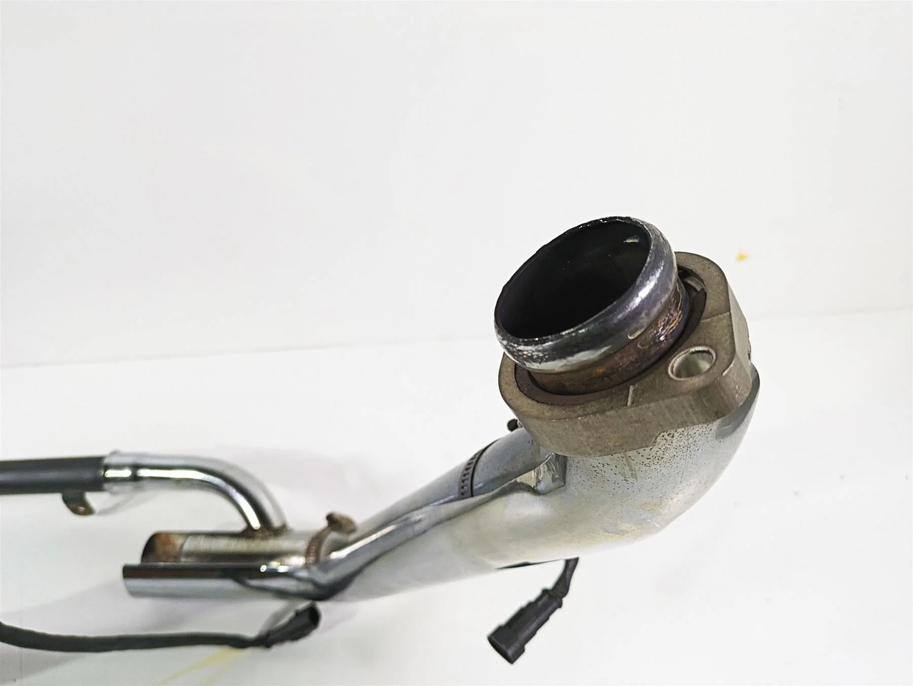 2008 Harley FLSTC Softail Heritage Oem Exhaust Header Manifold Set Read 66781-07 - Image 4