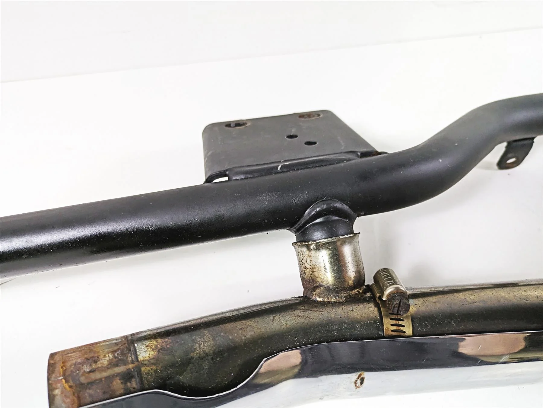2008 Harley FLSTC Softail Heritage Oem Exhaust Header Manifold Set Read 66781-07 - Image 5