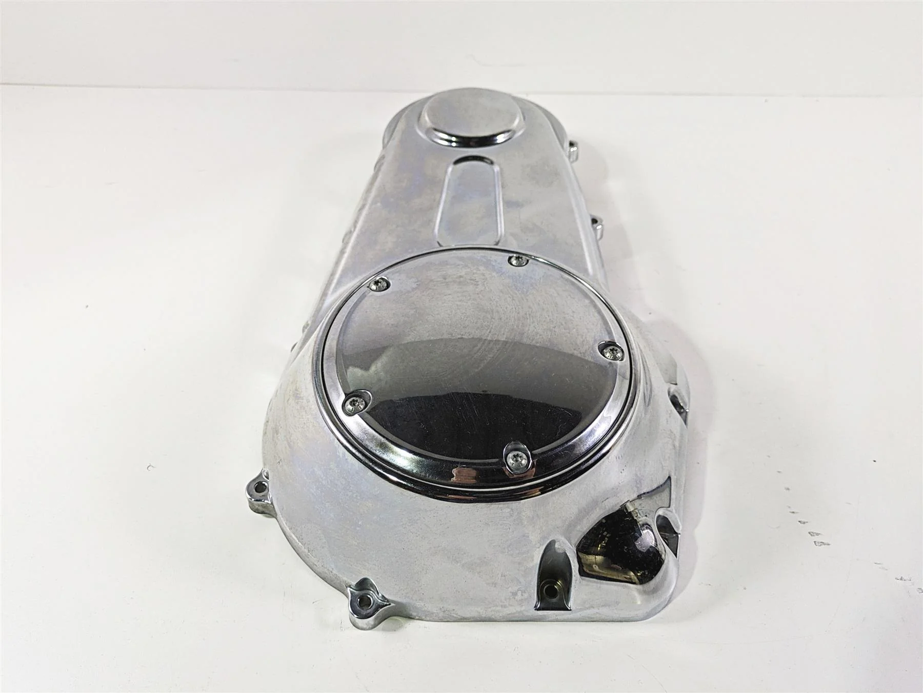 2008 Harley FLSTC Softail Heritage Outer Primary Drive Clutch Cover 60784-06 - Image 3