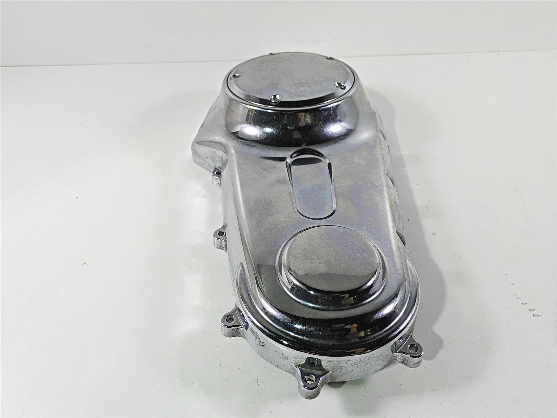 2008 Harley FLSTC Softail Heritage Outer Primary Drive Clutch Cover 60784-06 - Image 5