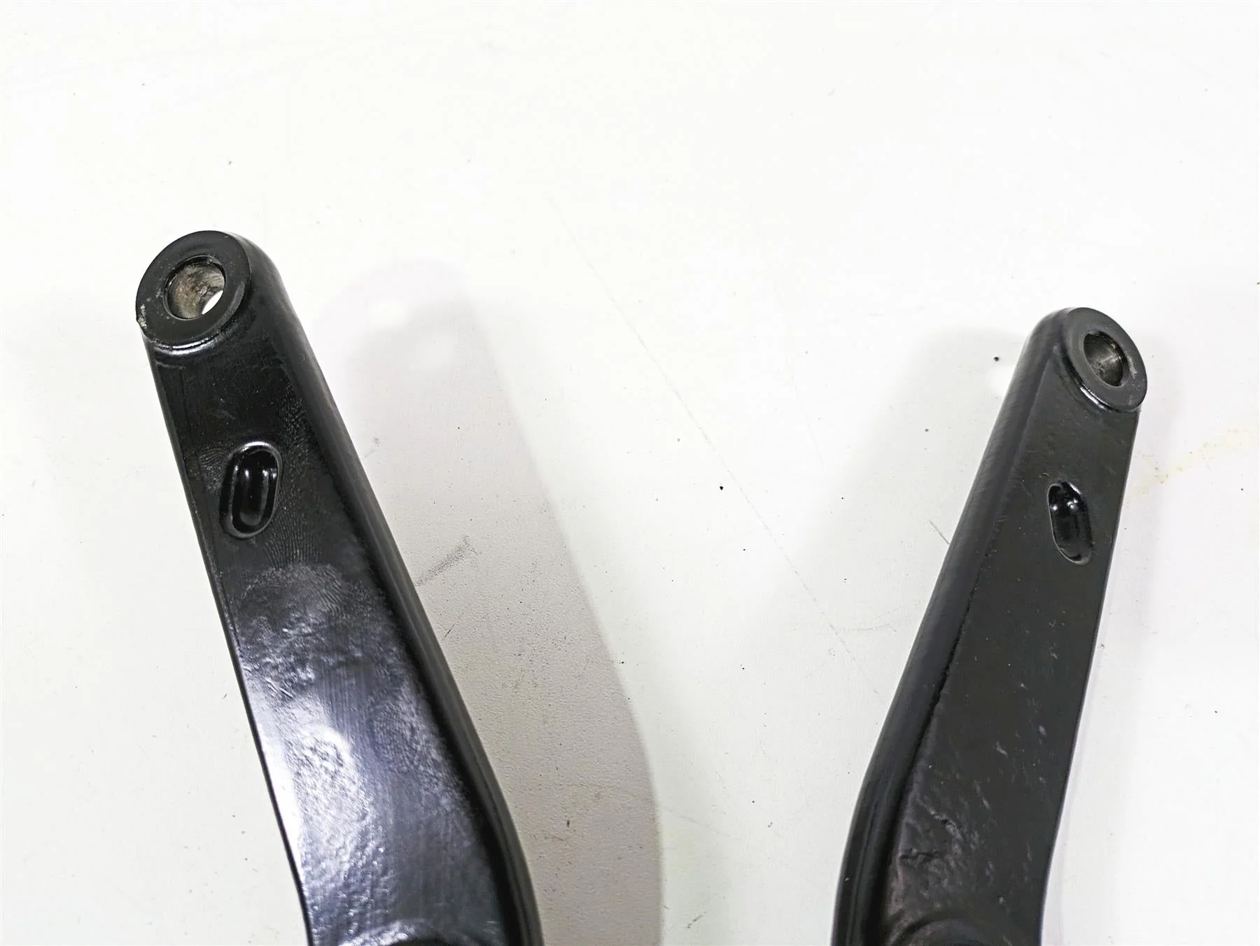2008 Harley FLSTC Softail Heritage Rear Black Fender Mount Struts 47808-08 - Image 7