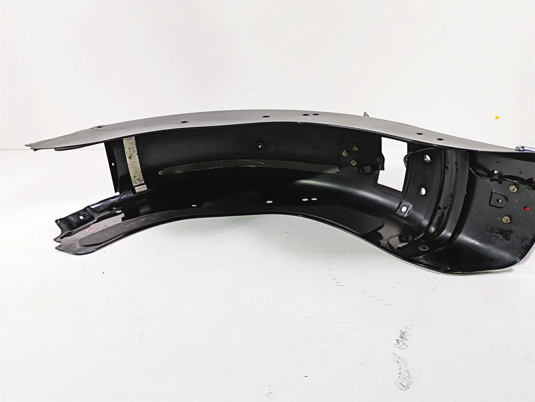 2008 Harley FLSTC Softail Heritage Rear Fender Vivid Black 59144-06A - Image 11
