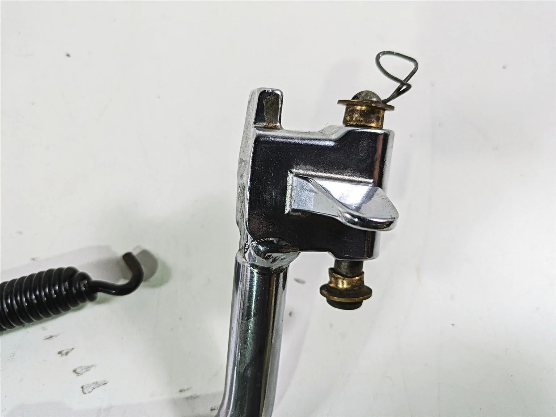 2008 Harley FLSTC Softail Heritage Side Kick Stand Jiffy Kickstand 50087-07A - Image 5