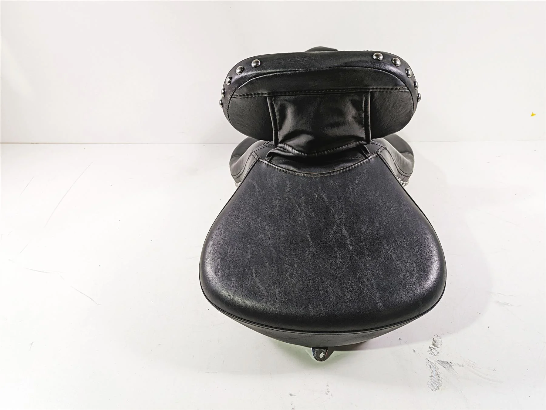 2008 Harley FLSTC Softail Heritage Signature Seat Saddle & Backrest Set 5192209 - Image 2