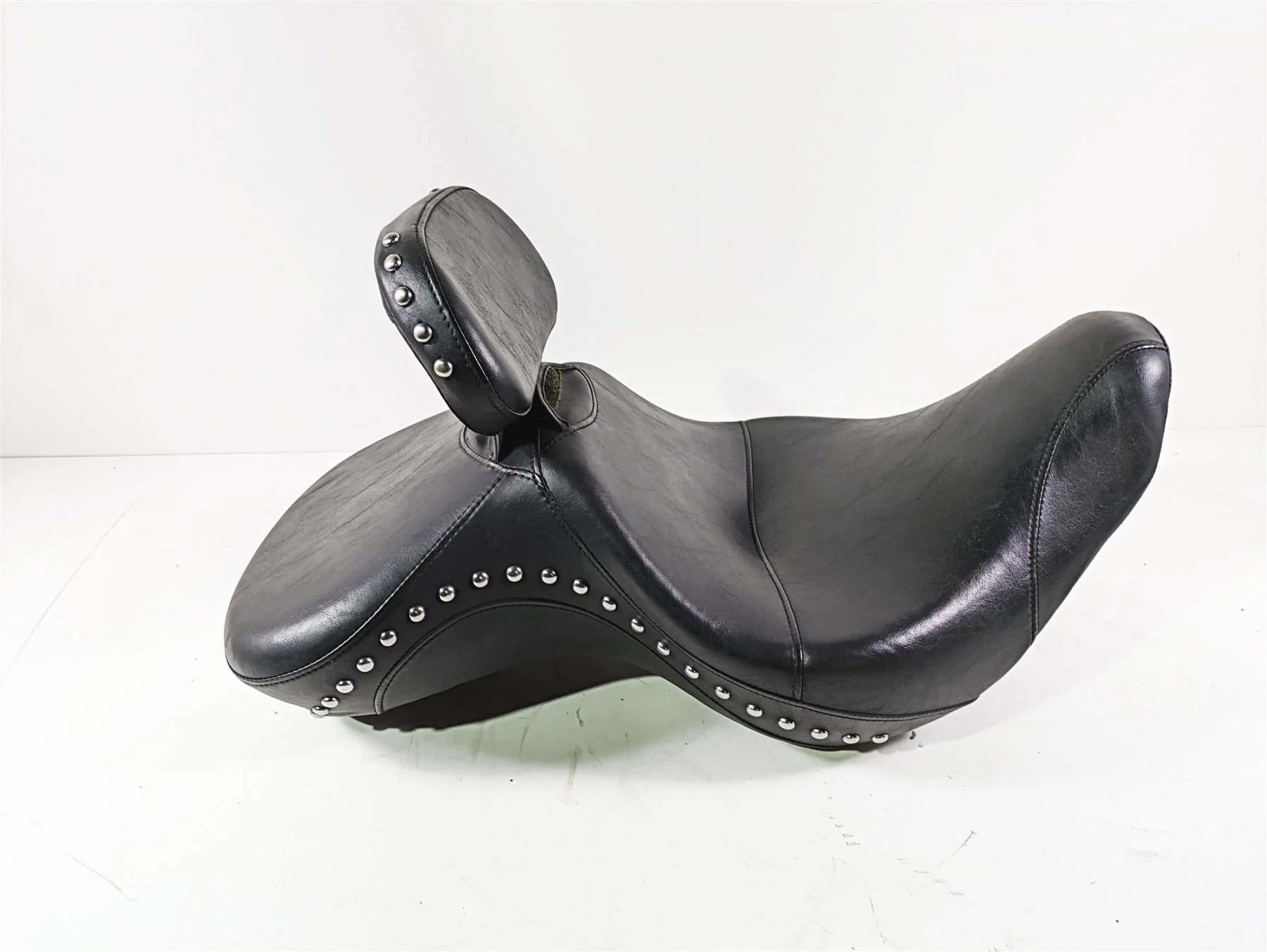 2008 Harley FLSTC Softail Heritage Signature Seat Saddle & Backrest Set 5192209 - Image 3