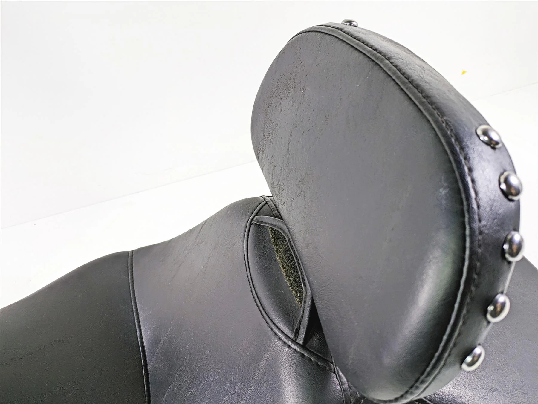2008 Harley FLSTC Softail Heritage Signature Seat Saddle & Backrest Set 5192209 - Image 5