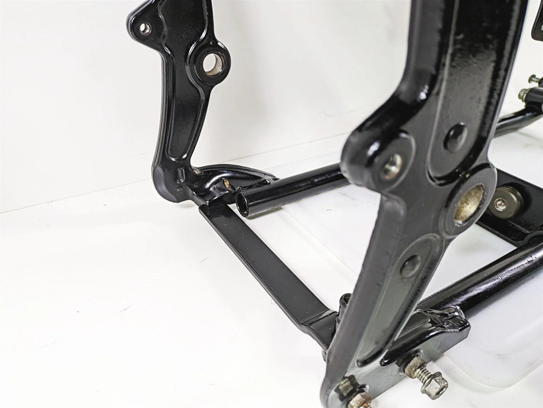 2008 Harley FLSTC Softail Heritage Straight Main Frame Chassis With Salvage Louisiana Title 47173-11BHP - Image 8