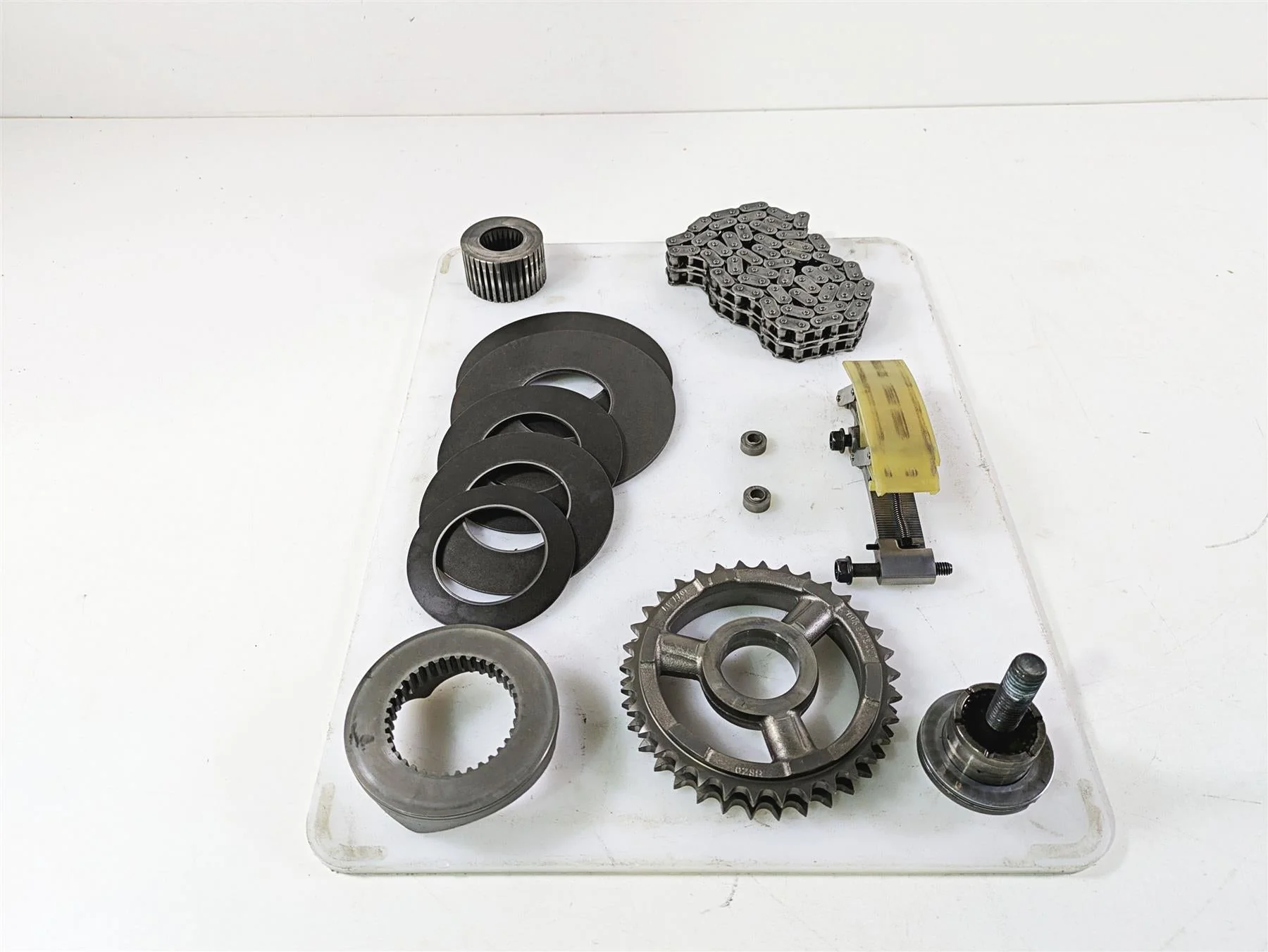 2008 Harley FLSTSB Cross Bones Clutch Compensator Chain Kit 40296-06A 40036-06 - Image 2