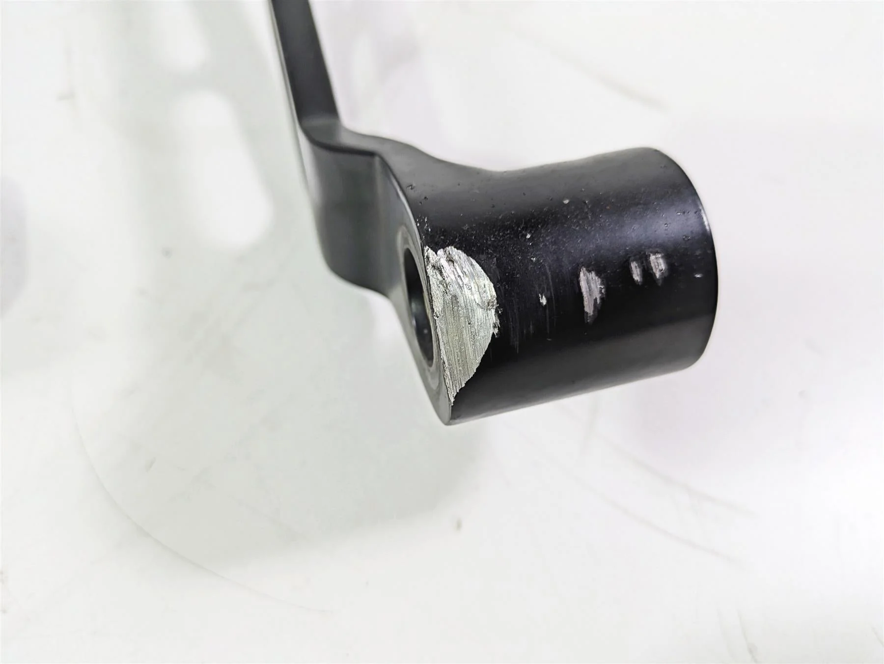 2008 Harley FLSTSB Cross Bones Diamond Black Brake Pedal & Shifter 46718-08 - Image 10