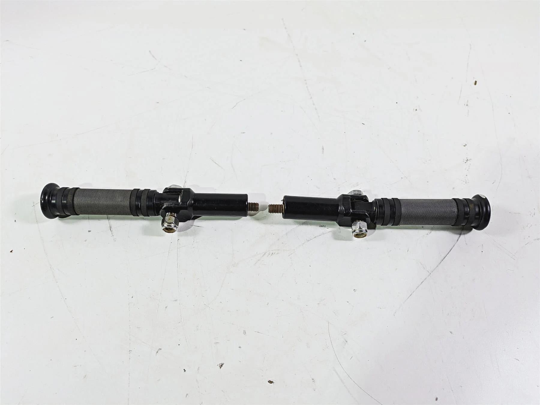 2008 Harley FLSTSB Cross Bones Diamond Black Passenger Footpeg Set 50911-08A