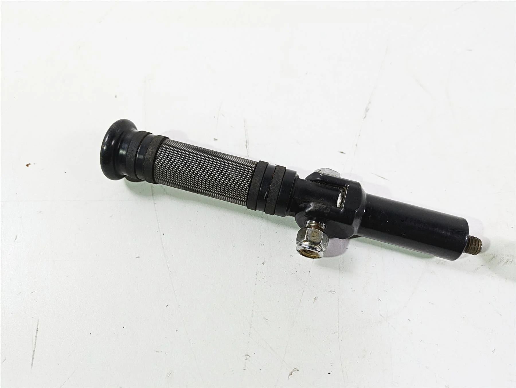 2008 Harley FLSTSB Cross Bones Diamond Black Passenger Footpeg Set 50911-08A - Image 12