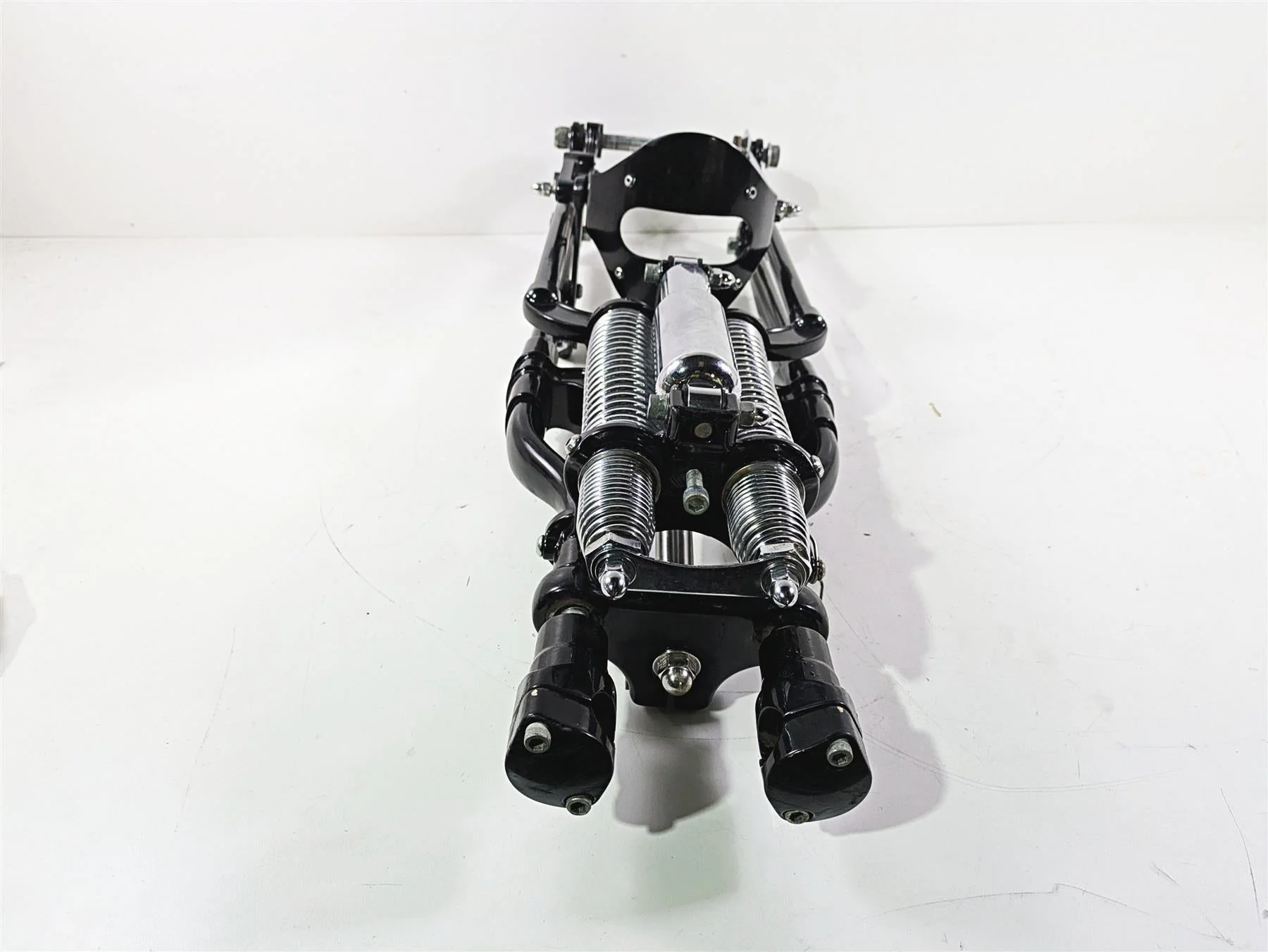 2008 Harley FLSTSB Cross Bones Front End Springer Forks Set 46173-05 46174-05 - Image 3