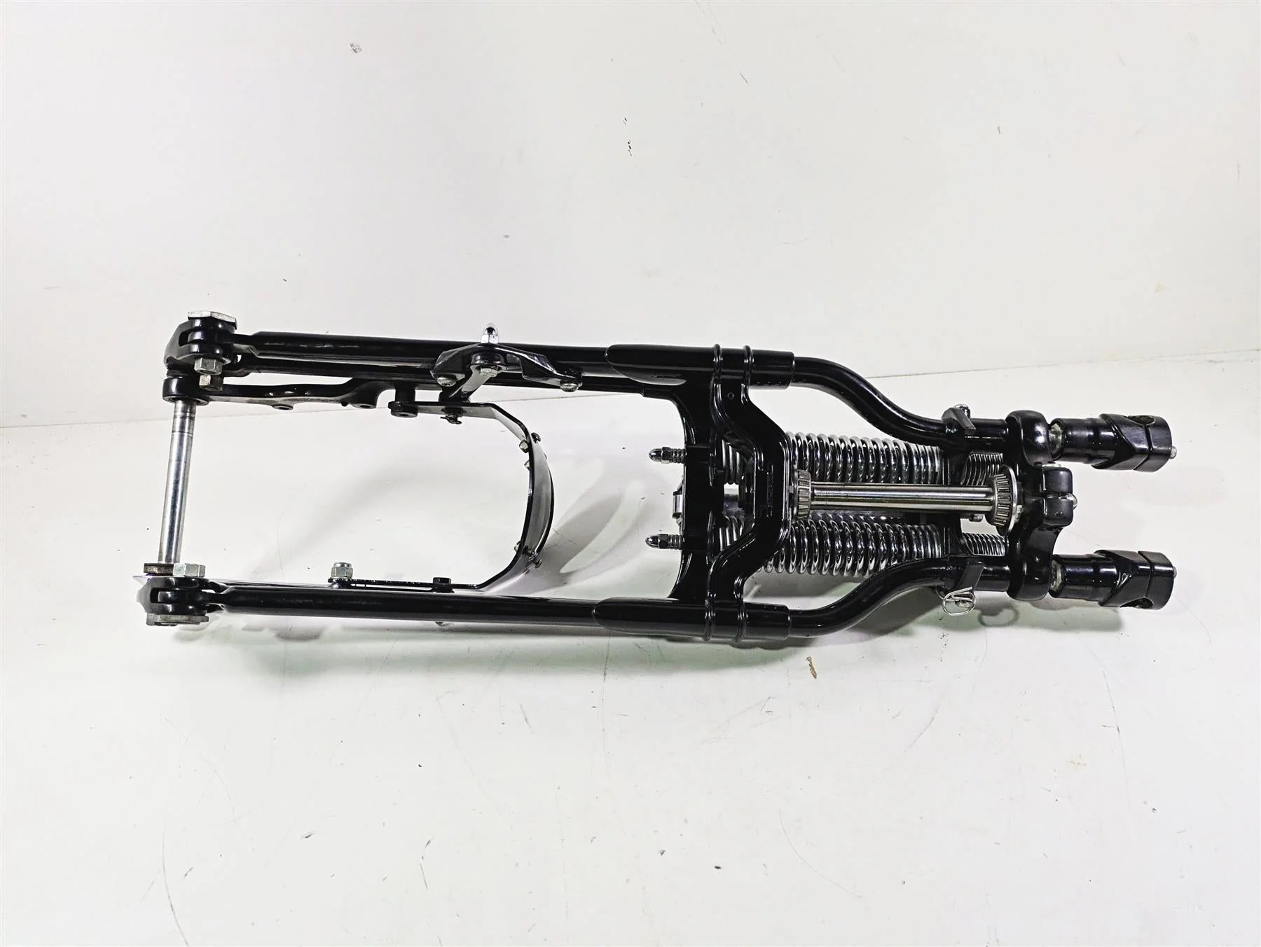 2008 Harley FLSTSB Cross Bones Front End Springer Forks Set 46173-05 46174-05 - Image 8