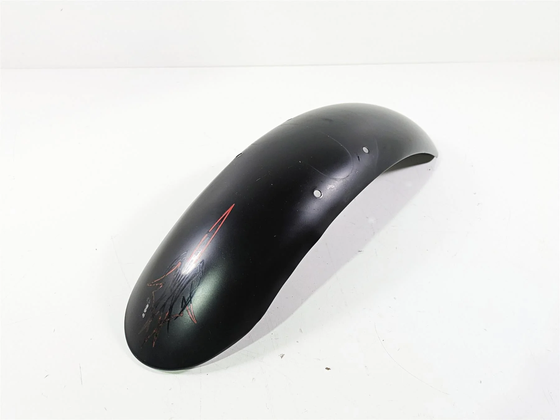 2008 Harley FLSTSB Cross Bones Front Fender Pin Stripe -Bent 59495-08BEO - Image 12