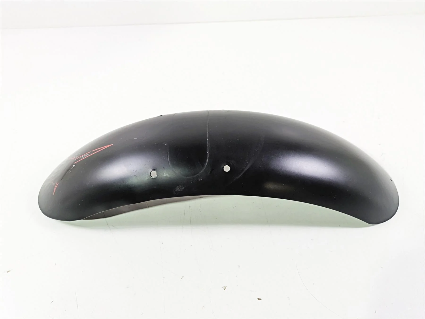 2008 Harley FLSTSB Cross Bones Front Fender Pin Stripe -Bent 59495-08BEO - Image 3