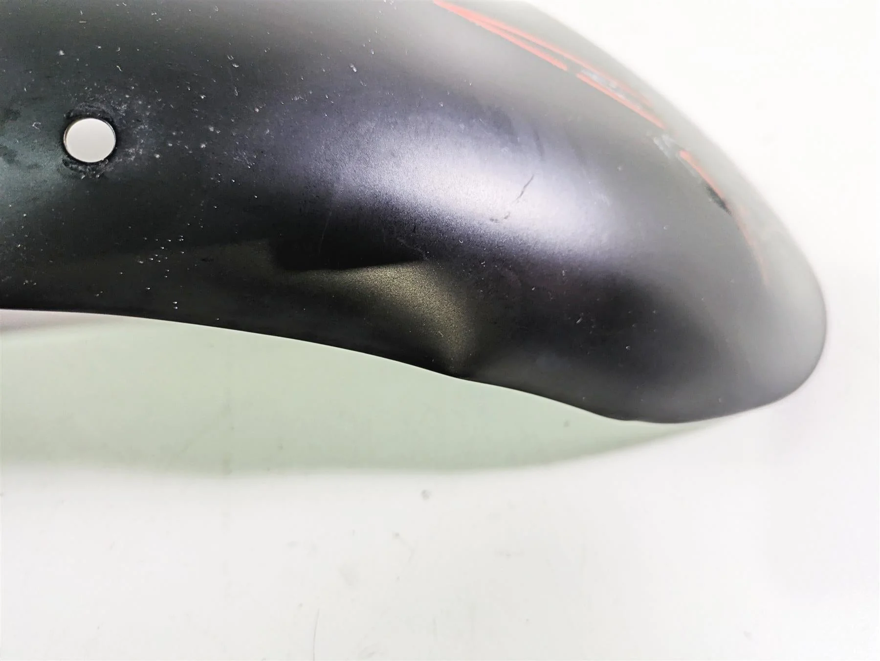 2008 Harley FLSTSB Cross Bones Front Fender Pin Stripe -Bent 59495-08BEO - Image 7
