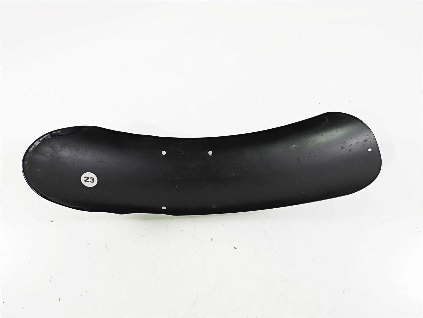 2008 Harley FLSTSB Cross Bones Front Fender Pin Stripe -Bent 59495-08BEO - Image 9