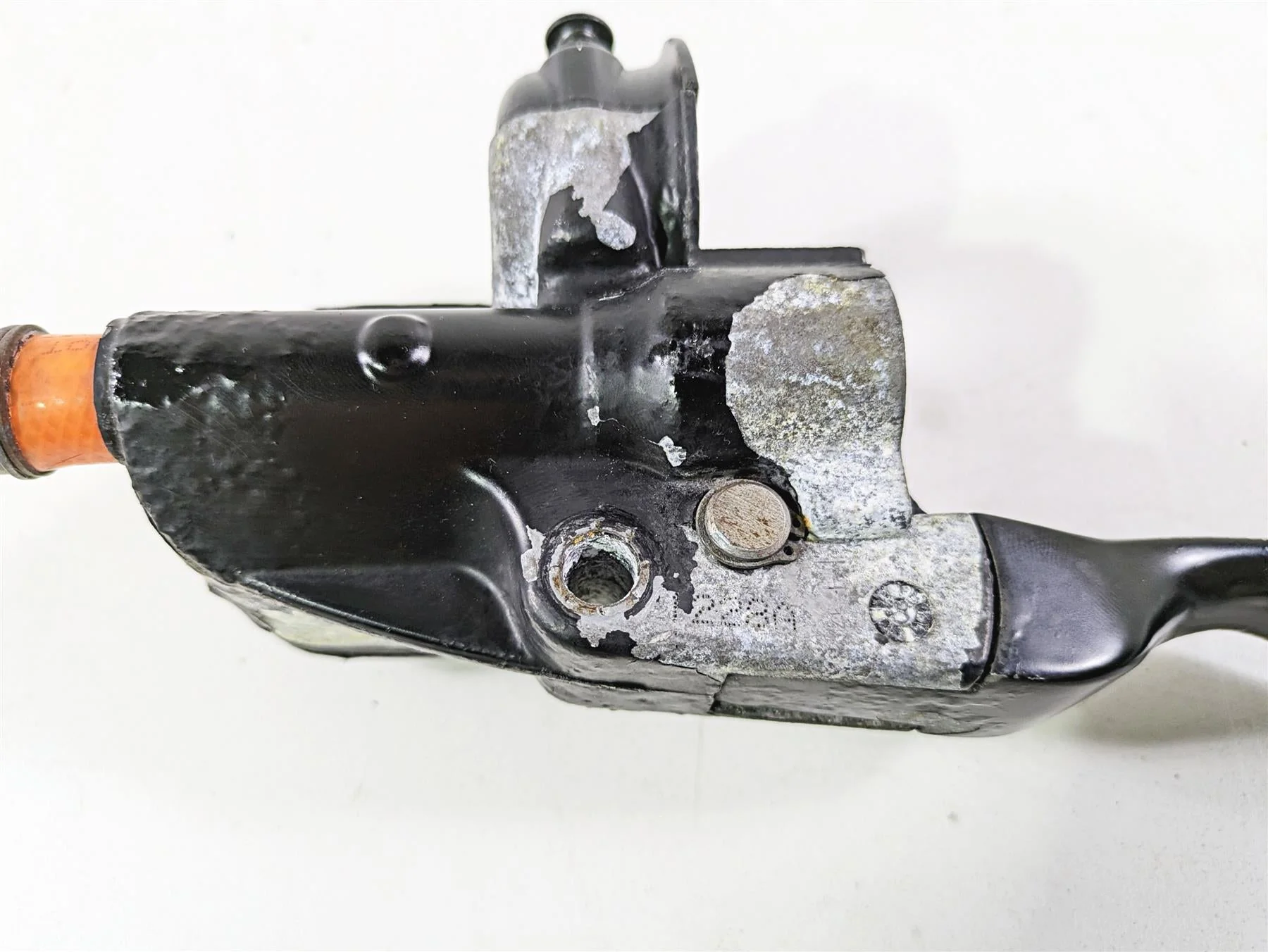 2008 Harley FLSTSB Cross Bones Front Master Cylinder 9/16" Bore 45019-08C - Image 11