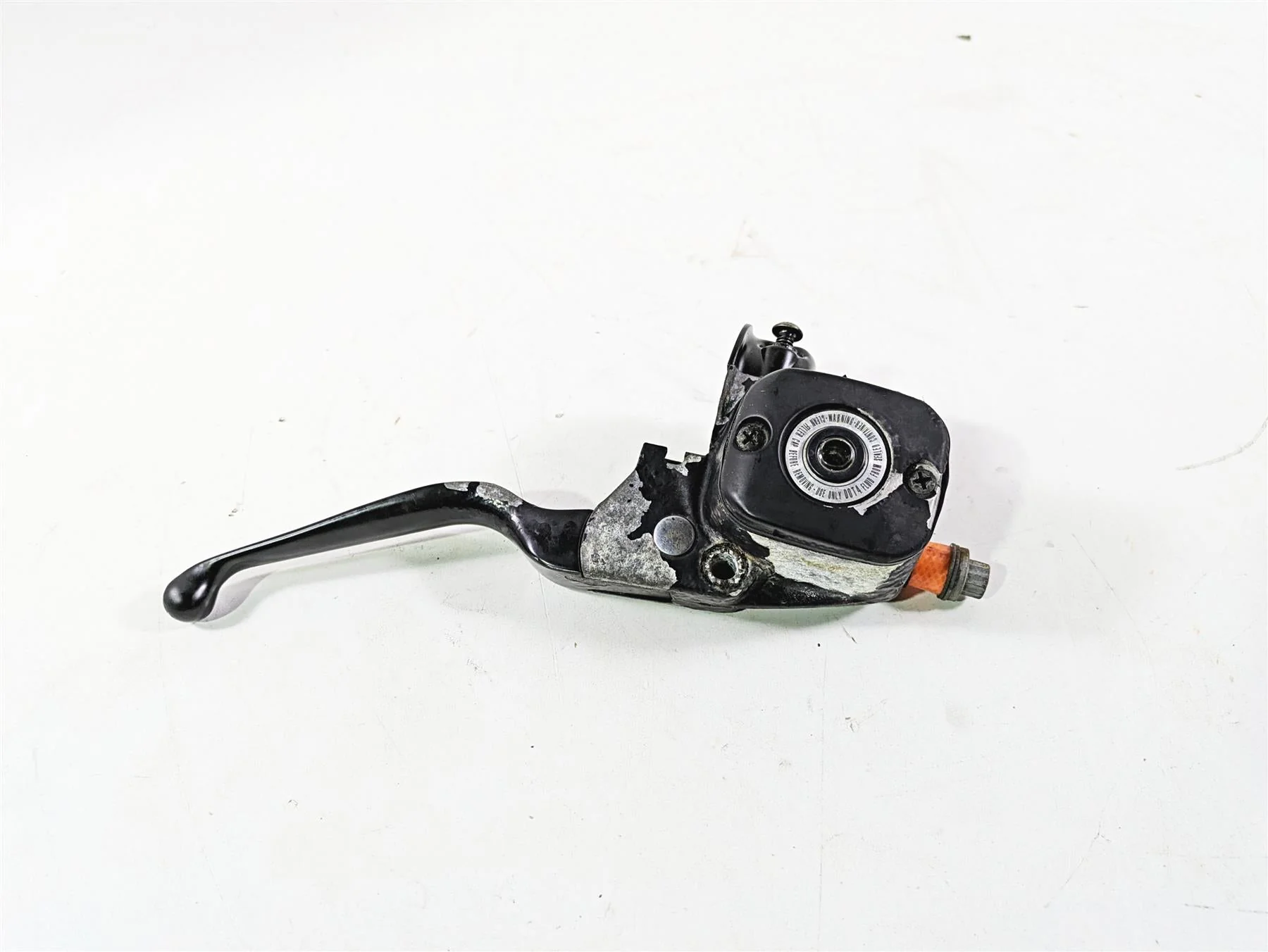 2008 Harley FLSTSB Cross Bones Front Master Cylinder 9/16" Bore 45019-08C - Image 4