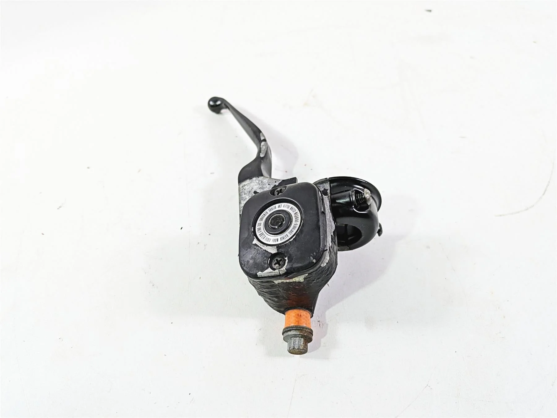2008 Harley FLSTSB Cross Bones Front Master Cylinder 9/16" Bore 45019-08C - Image 5