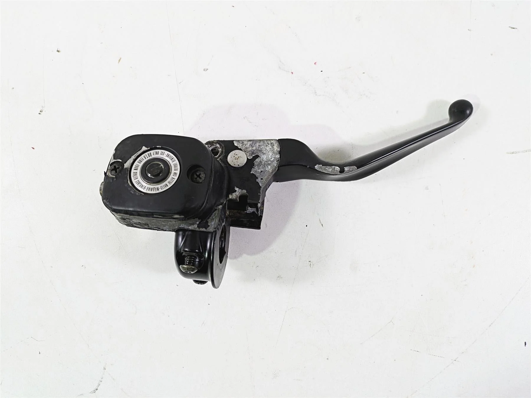 2008 Harley FLSTSB Cross Bones Front Master Cylinder 9/16" Bore 45019-08C - Image 6