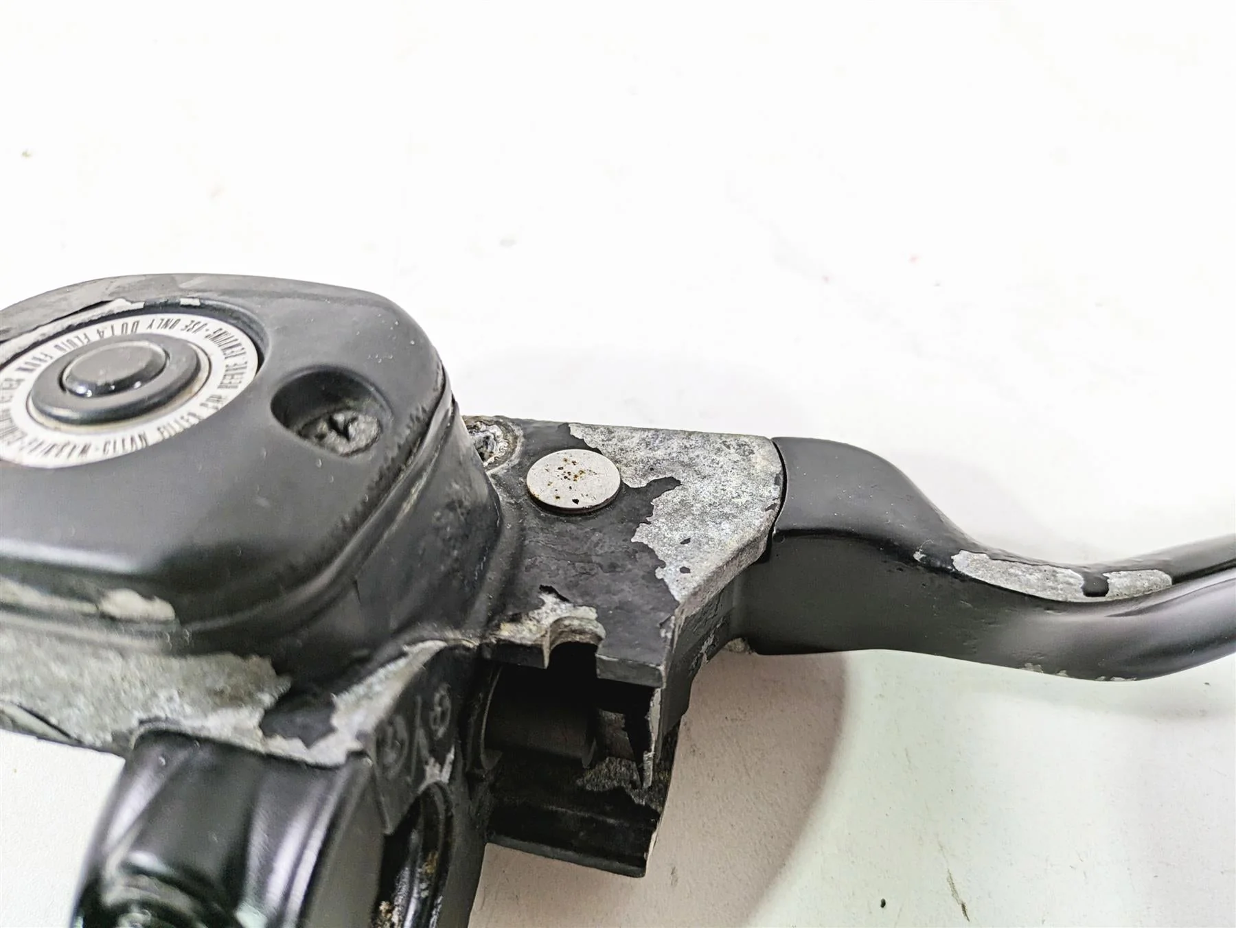 2008 Harley FLSTSB Cross Bones Front Master Cylinder 9/16" Bore 45019-08C - Image 7
