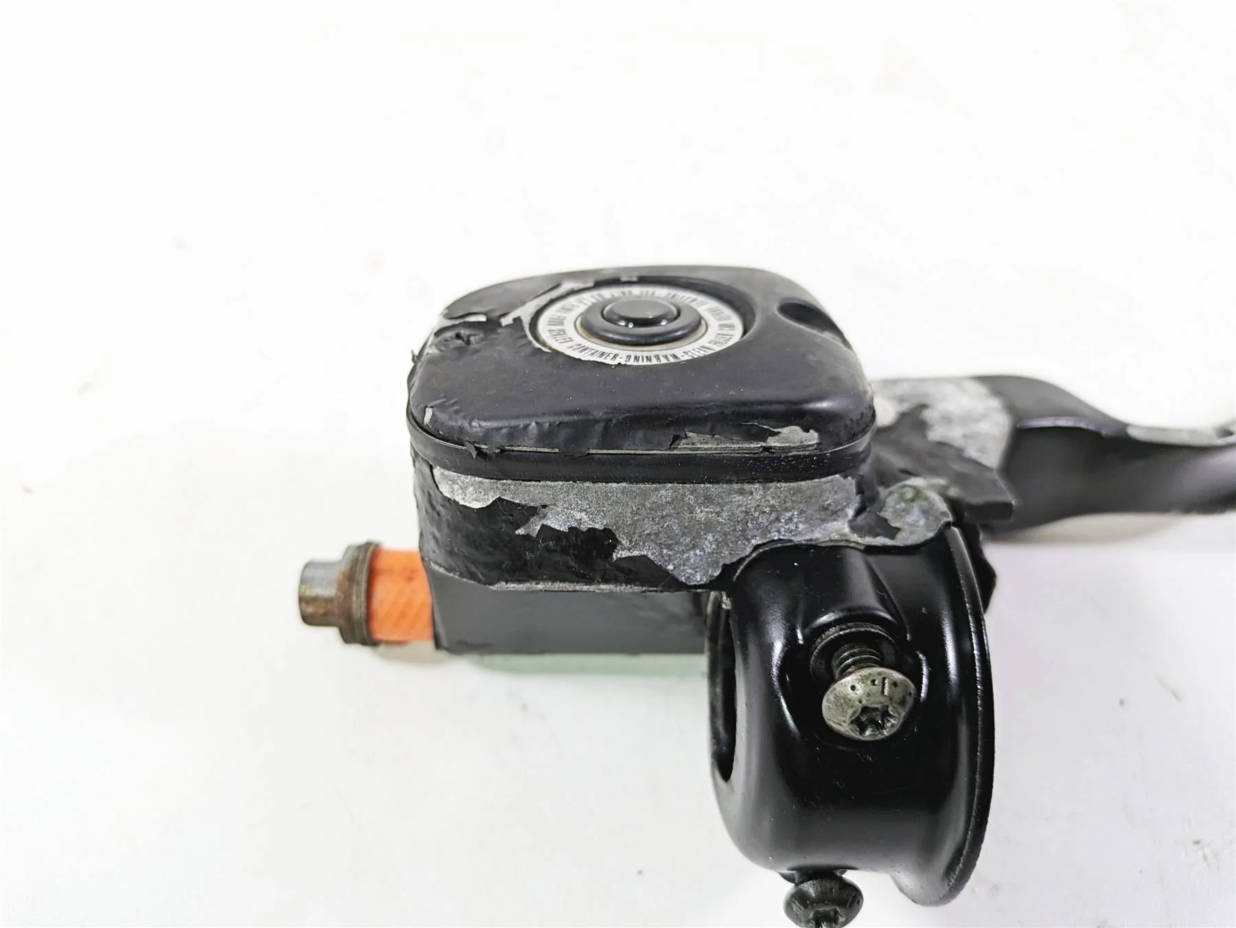 2008 Harley FLSTSB Cross Bones Front Master Cylinder 9/16" Bore 45019-08C - Image 8