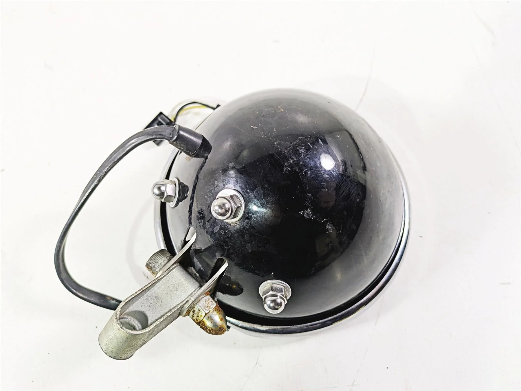 2008 Harley FLSTSB Cross Bones Headlight Head Light Bucket 5-3/4 69923-08 - Image 9