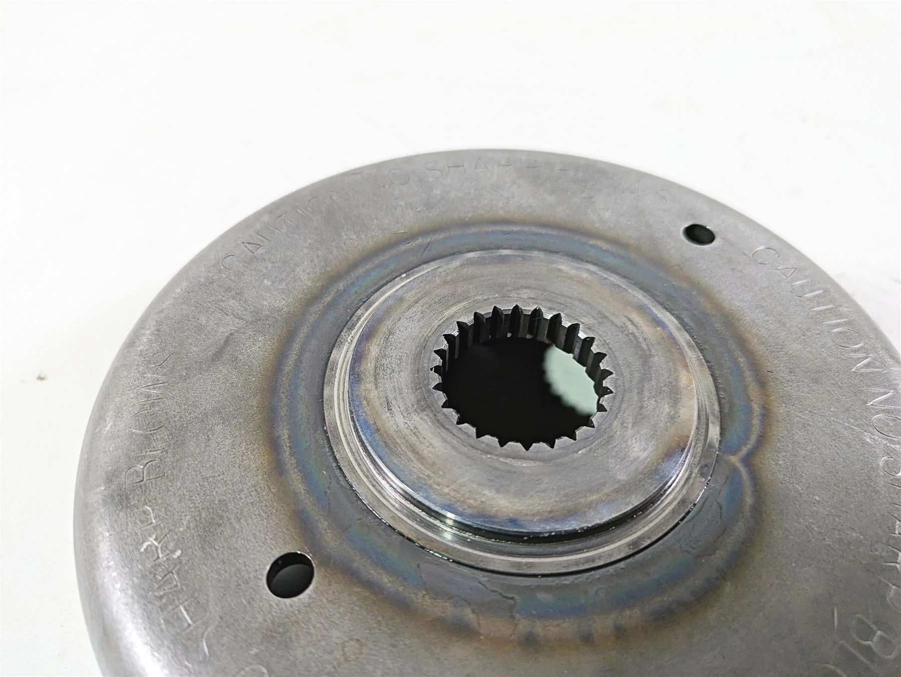 2008 Harley FLSTSB Cross Bones Ignition Fly Wheel Rotor Flywheel 30041-08A - Image 9