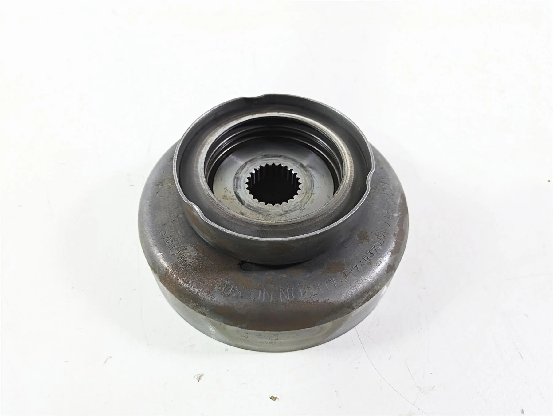 2008 Harley FLSTSB Cross Bones Ignition Fly Wheel Rotor Flywheel 40356-07 - Image 3