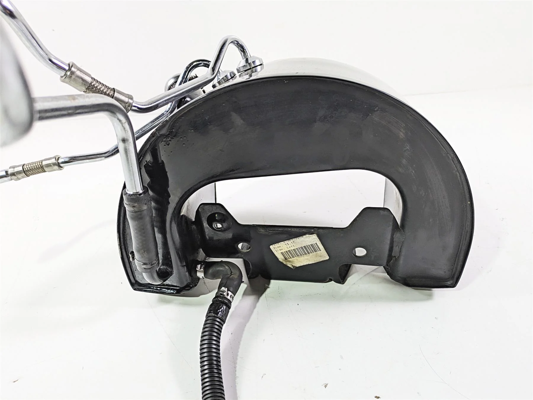 2008 Harley FLSTSB Cross Bones Oil Tank Reservoir & Lines 62492-00B - Image 11