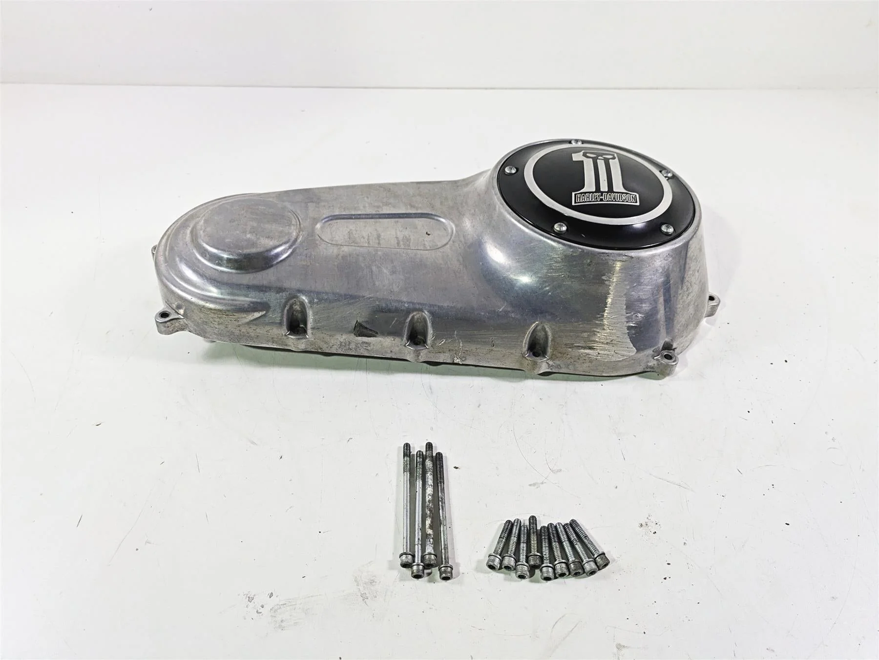 2008 Harley FLSTSB Cross Bones Outer Primary Clutch Cover 60784-06
