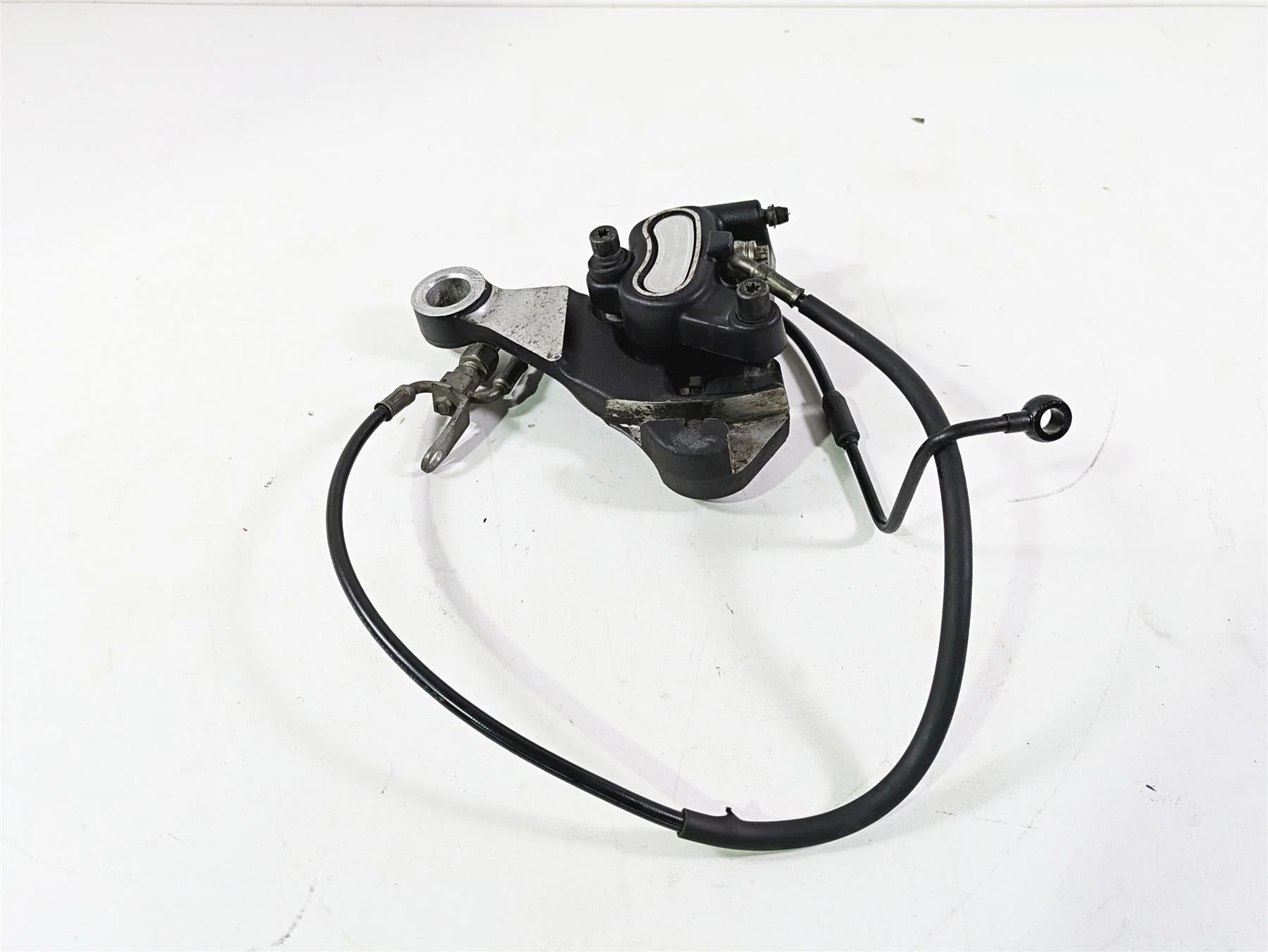 2008 Harley FLSTSB Cross Bones Rear Brake Caliper & Bracket 40908-08 - Image 3