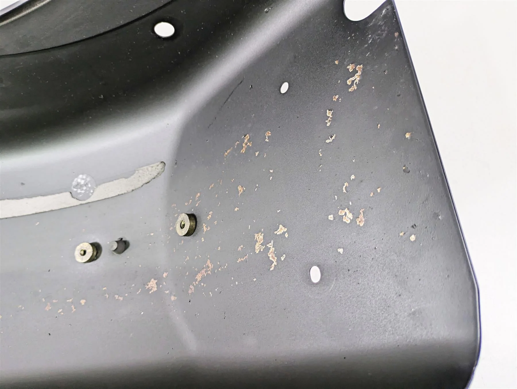 2008 Harley FLSTSB Cross Bones Rear Fender Mud Guard 59914-06 - Image 12