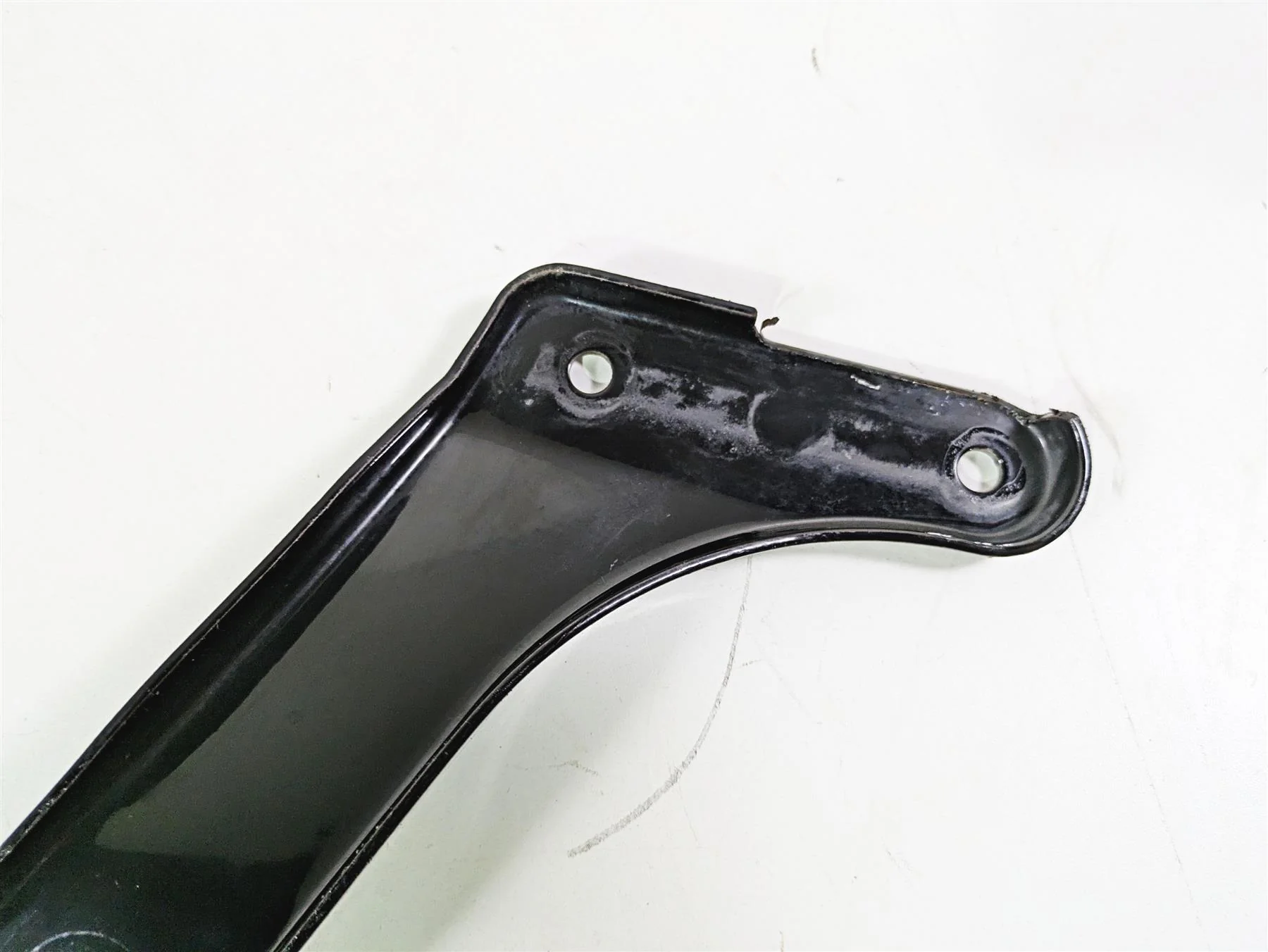 2008 Harley FLSTSB Cross Bones Rear Fender Strut Brace Cover Set 59821-08 - Image 9