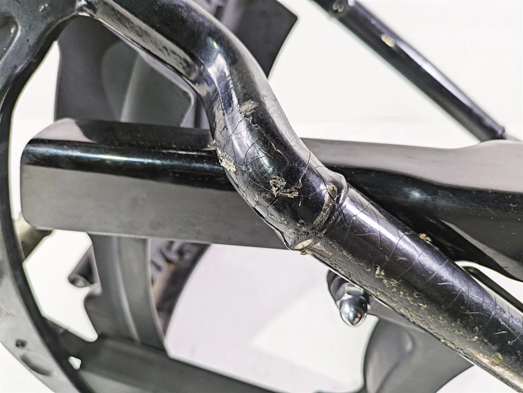 2008 Harley FLSTSB Cross Bones Rear Swing Arm Swingarm 47573-11BHP - Image 7