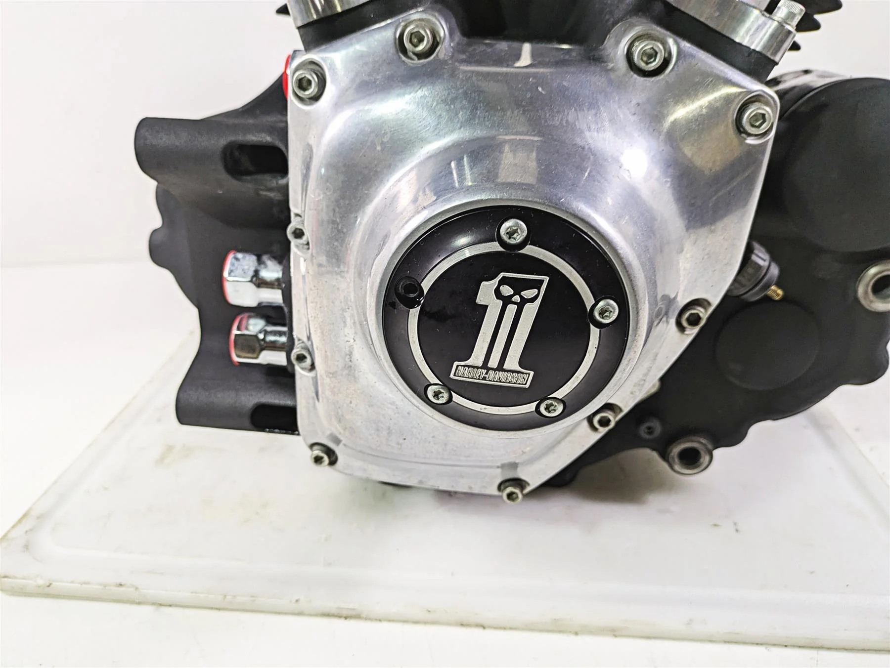 2008 Harley FLSTSB Cross Bones Running 96ci B - Engine Motor -Video 19643-11C - Image 8