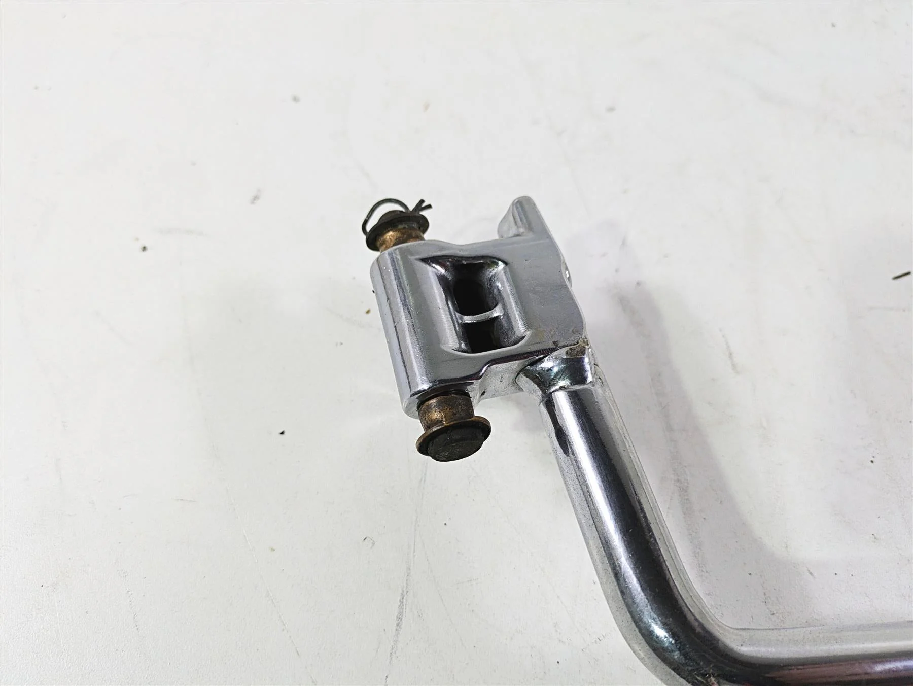 2008 Harley FLSTSB Cross Bones Side Jiffy Kick Stand Kickstand 50087-07A - Image 6