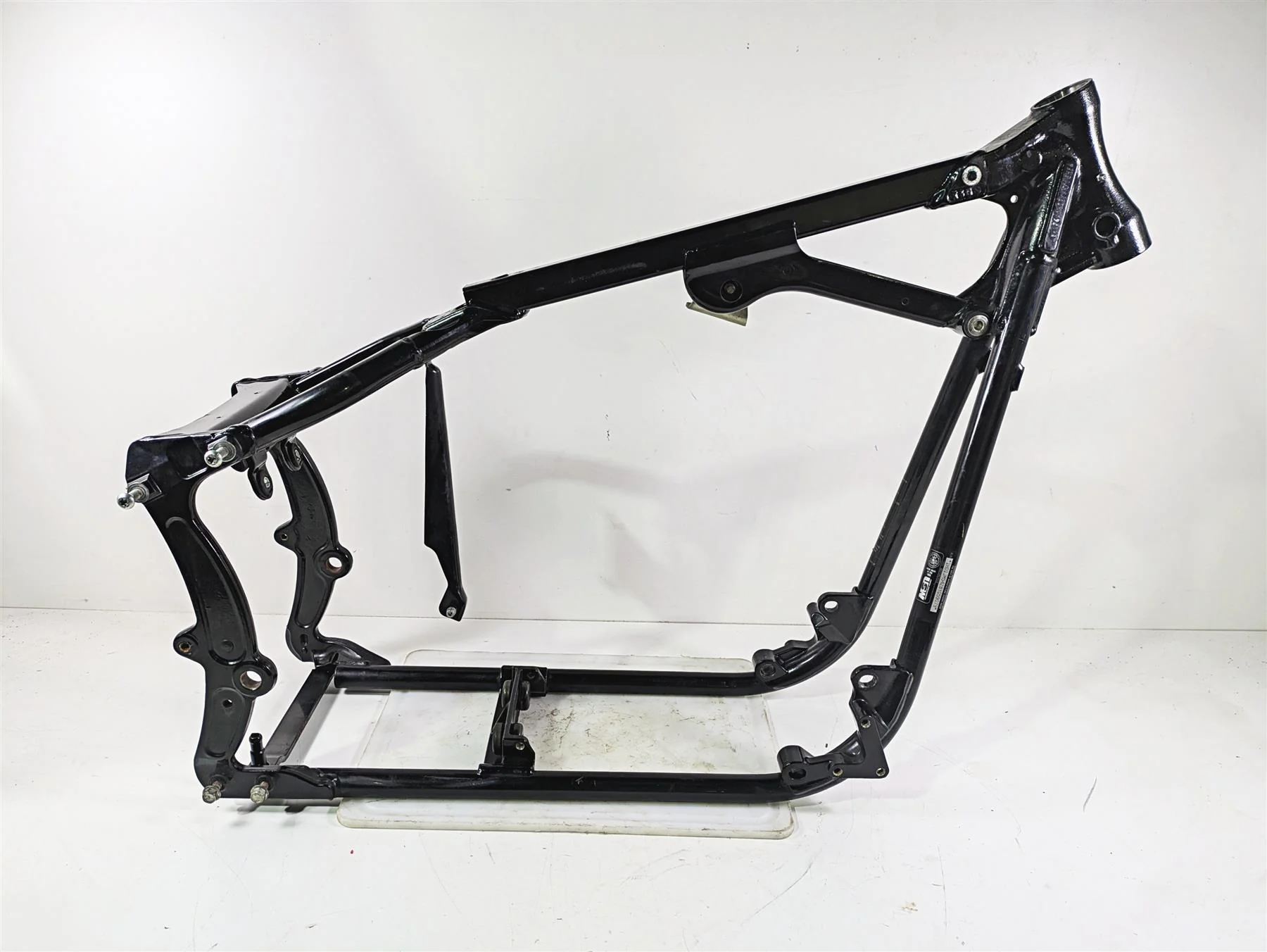 2008 Harley FLSTSB Cross Bones Straight Main Frame Chassis With Clean Texas Title 47173-11BHP