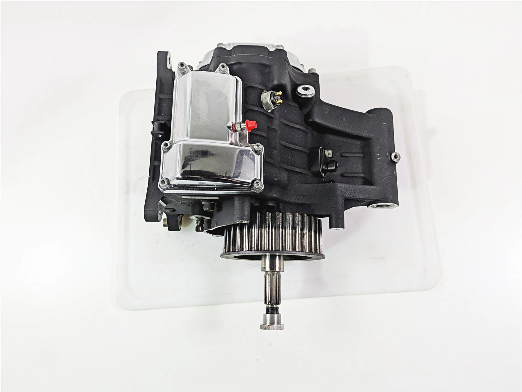 2008 Harley FXCWC Softail Rocker 6-Speed Transmission Gear Box 33026-08A - Image 3