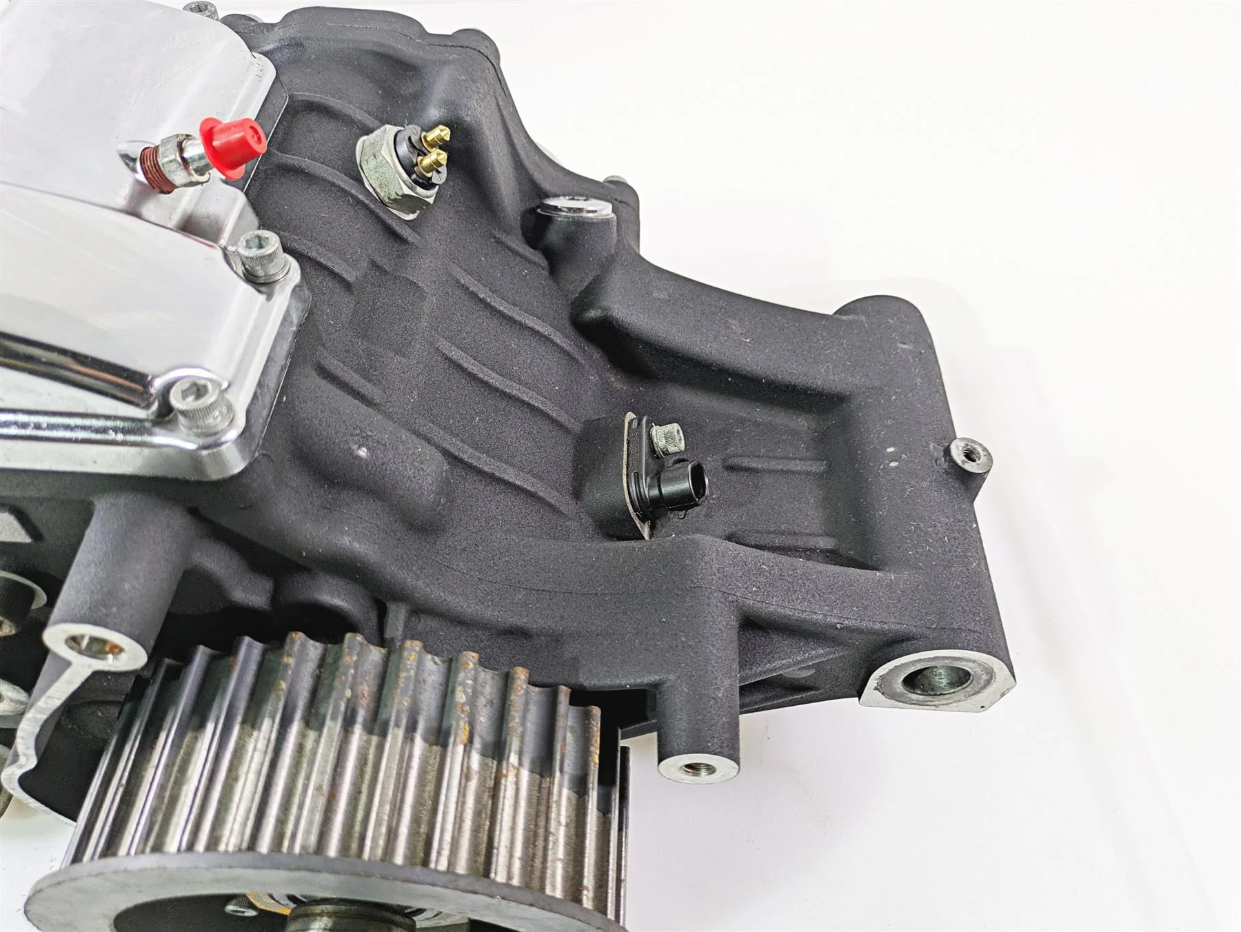 2008 Harley FXCWC Softail Rocker 6-Speed Transmission Gear Box 33026-08A - Image 8