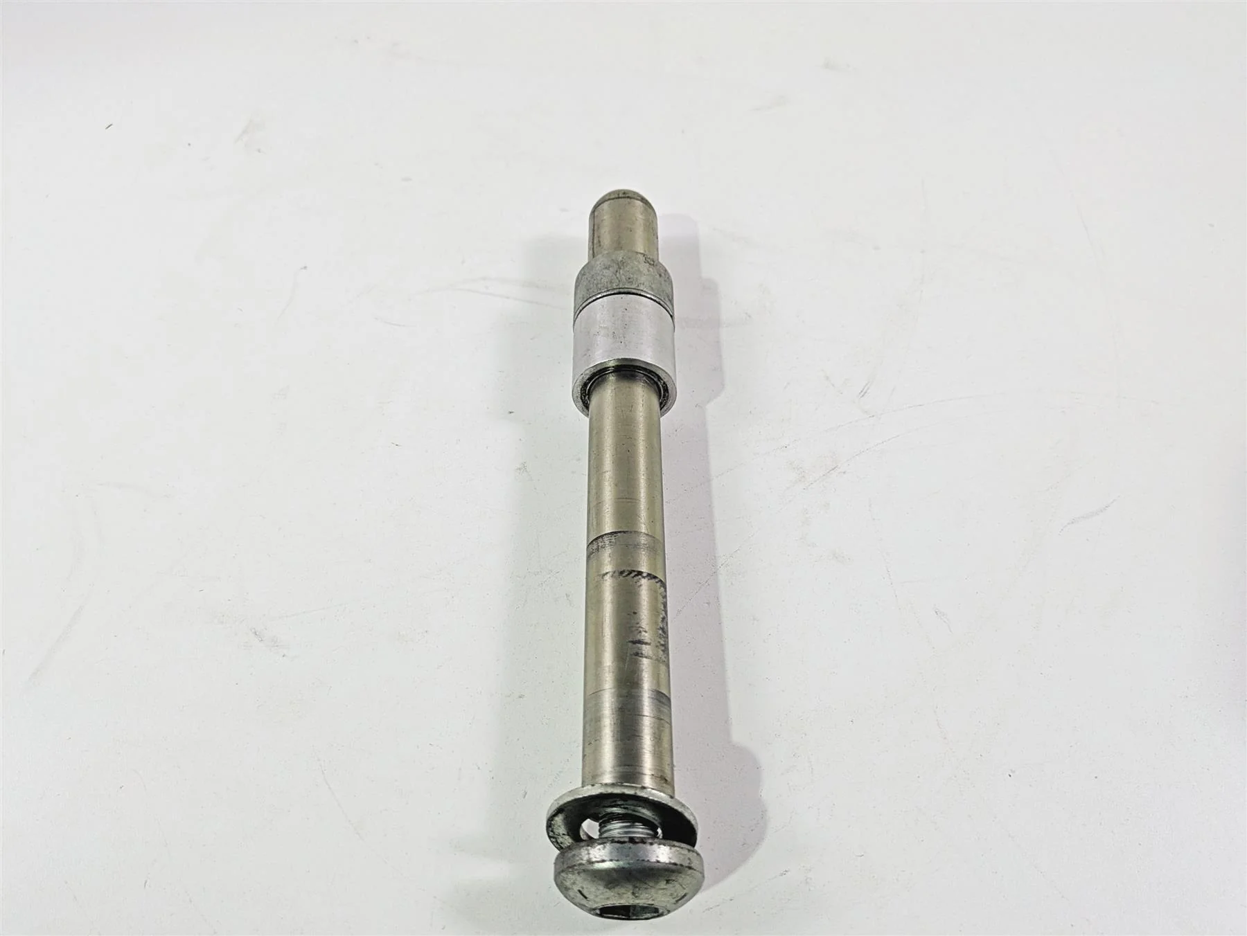 2008 Harley FXCWC Softail Rocker Front Axle Wheel Spindle 41348-08 - Image 2
