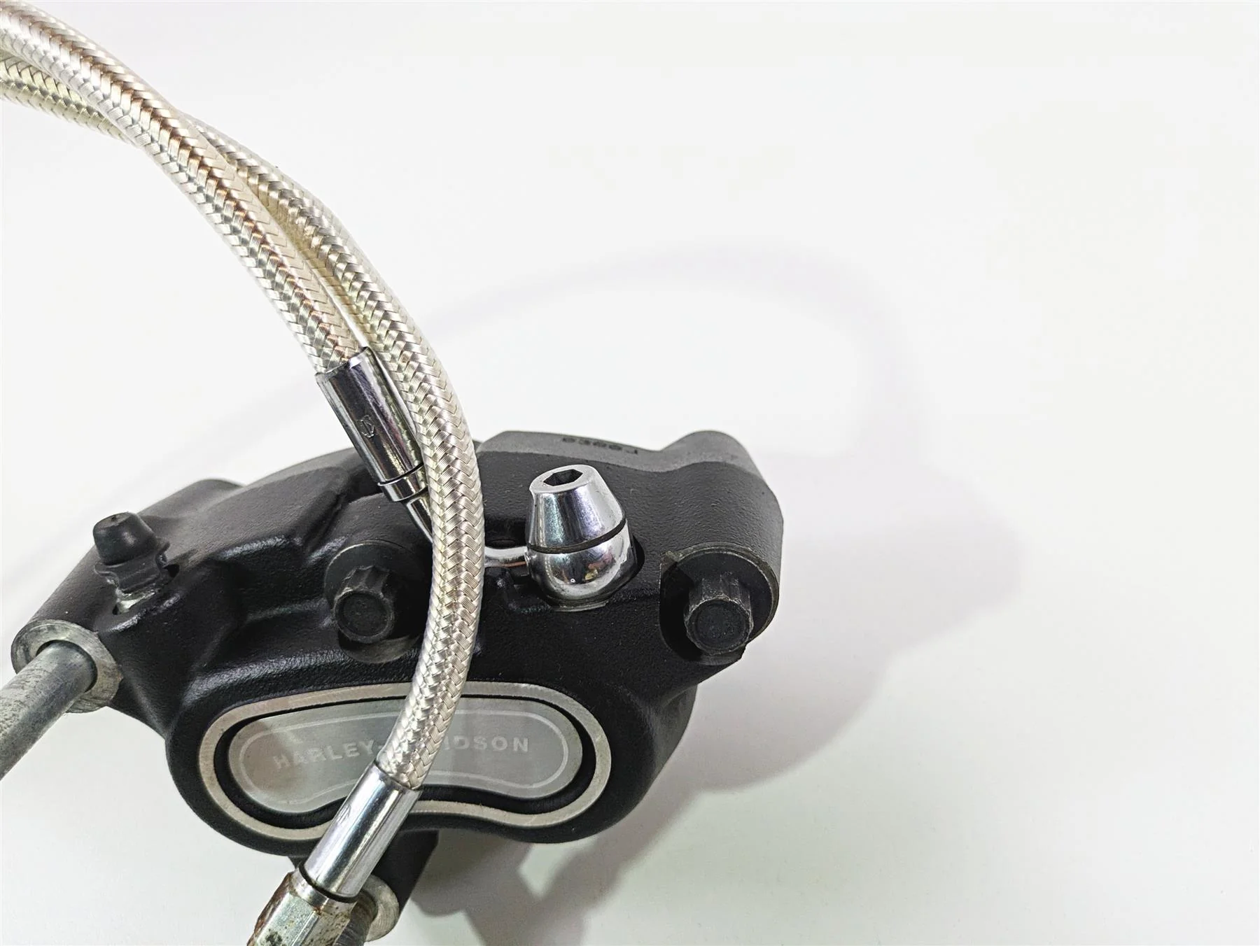 2008 Harley FXCWC Softail Rocker Front Brake Caliper 44046-08 - Image 9