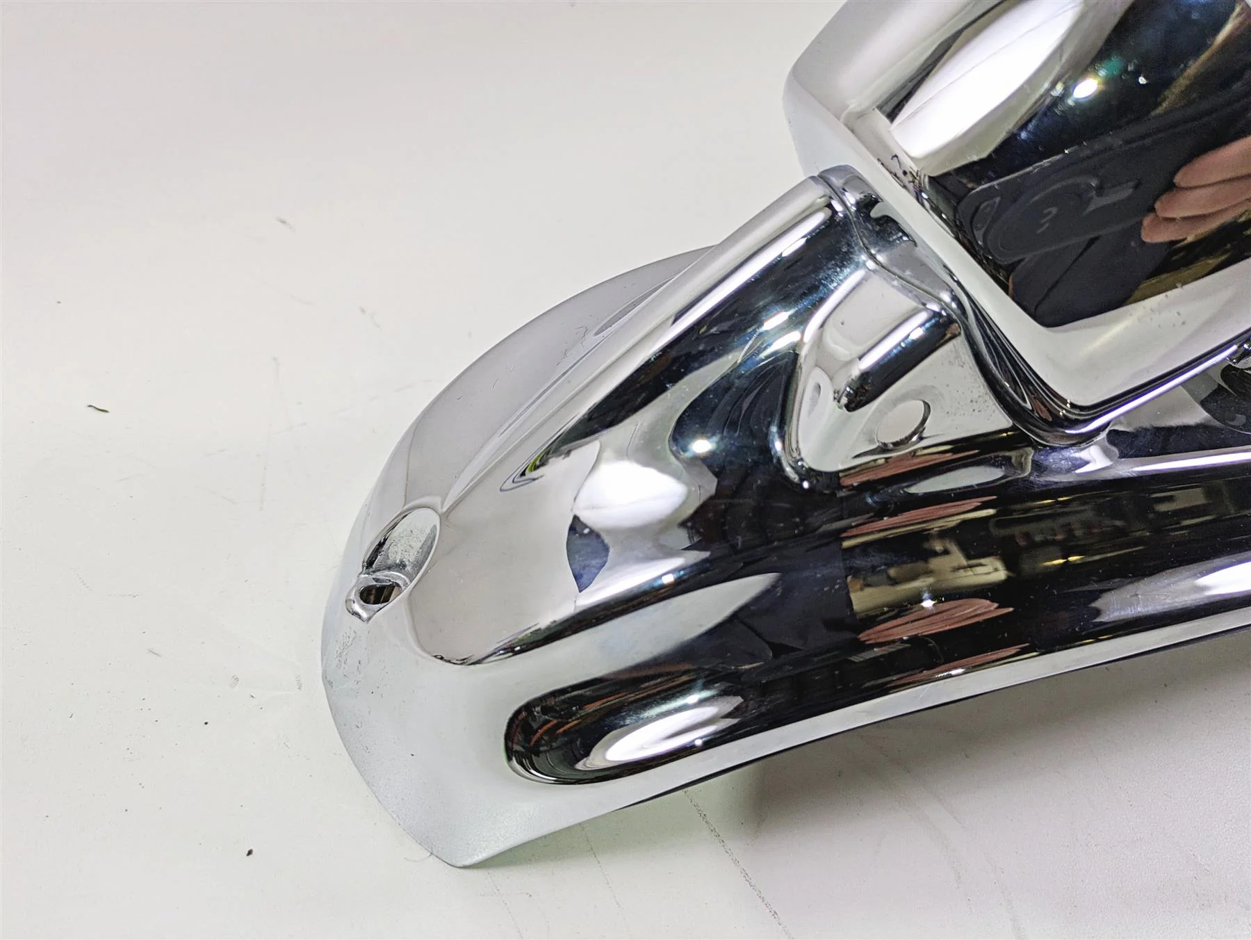 2008 Harley FXCWC Softail Rocker Fuel Tank Dash Panel Console 71574-08 71944-08 - Image 7