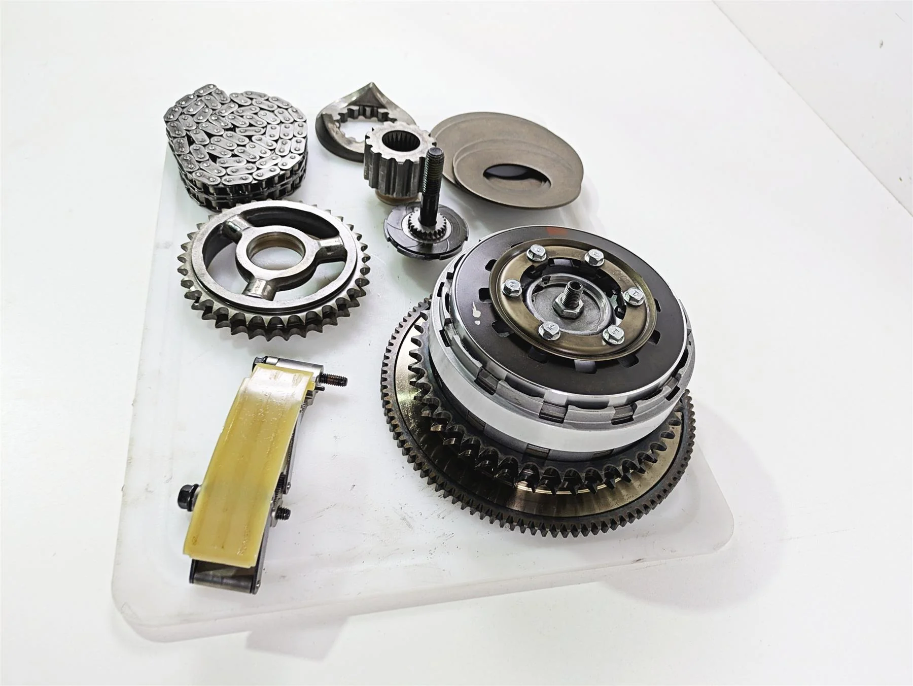 2008 Harley FXCWC Softail Rocker Primary Drive Clutch Kit 37813-06A - Image 2