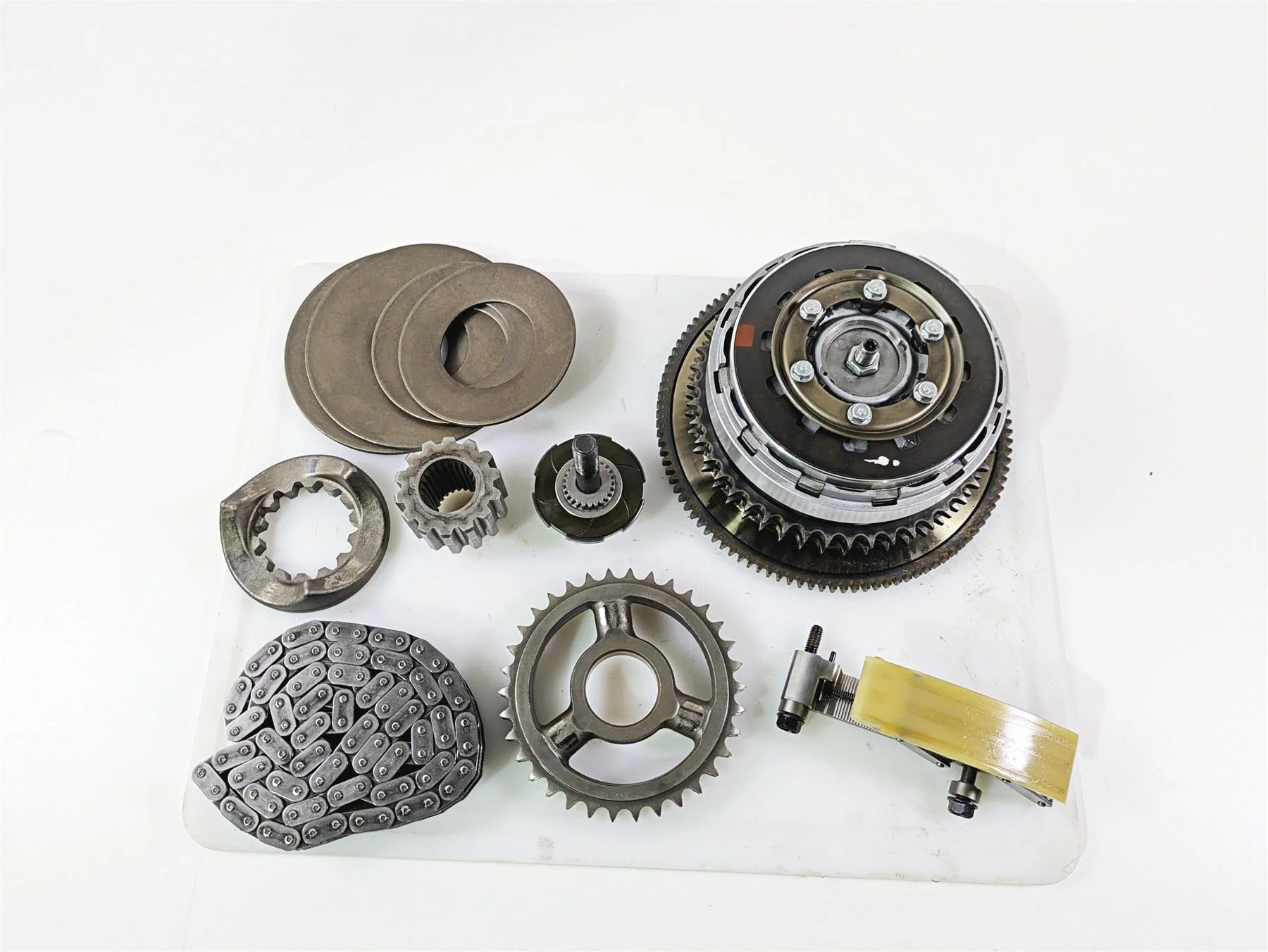 2008 Harley FXCWC Softail Rocker Primary Drive Clutch Kit 37813-06A - Image 3