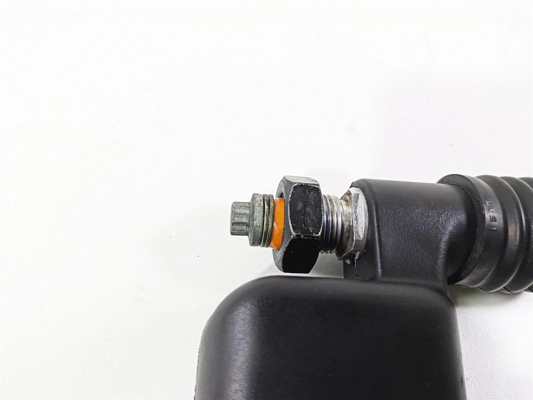 2008 Harley FXCWC Softail Rocker Rear Brake Master Cylinder 41767-05E - Image 8