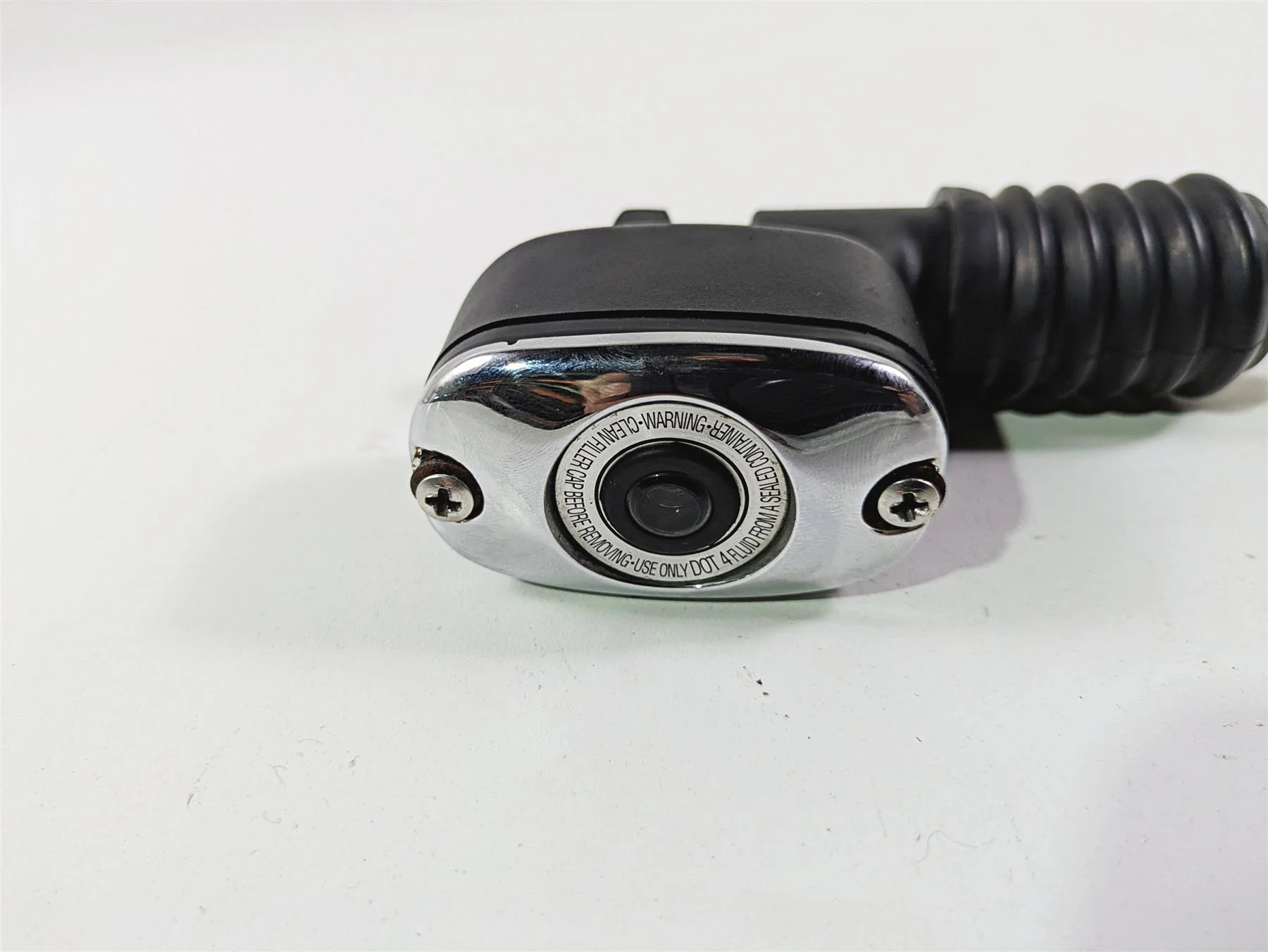 2008 Harley FXCWC Softail Rocker Rear Brake Master Cylinder 41767-05E - Image 9