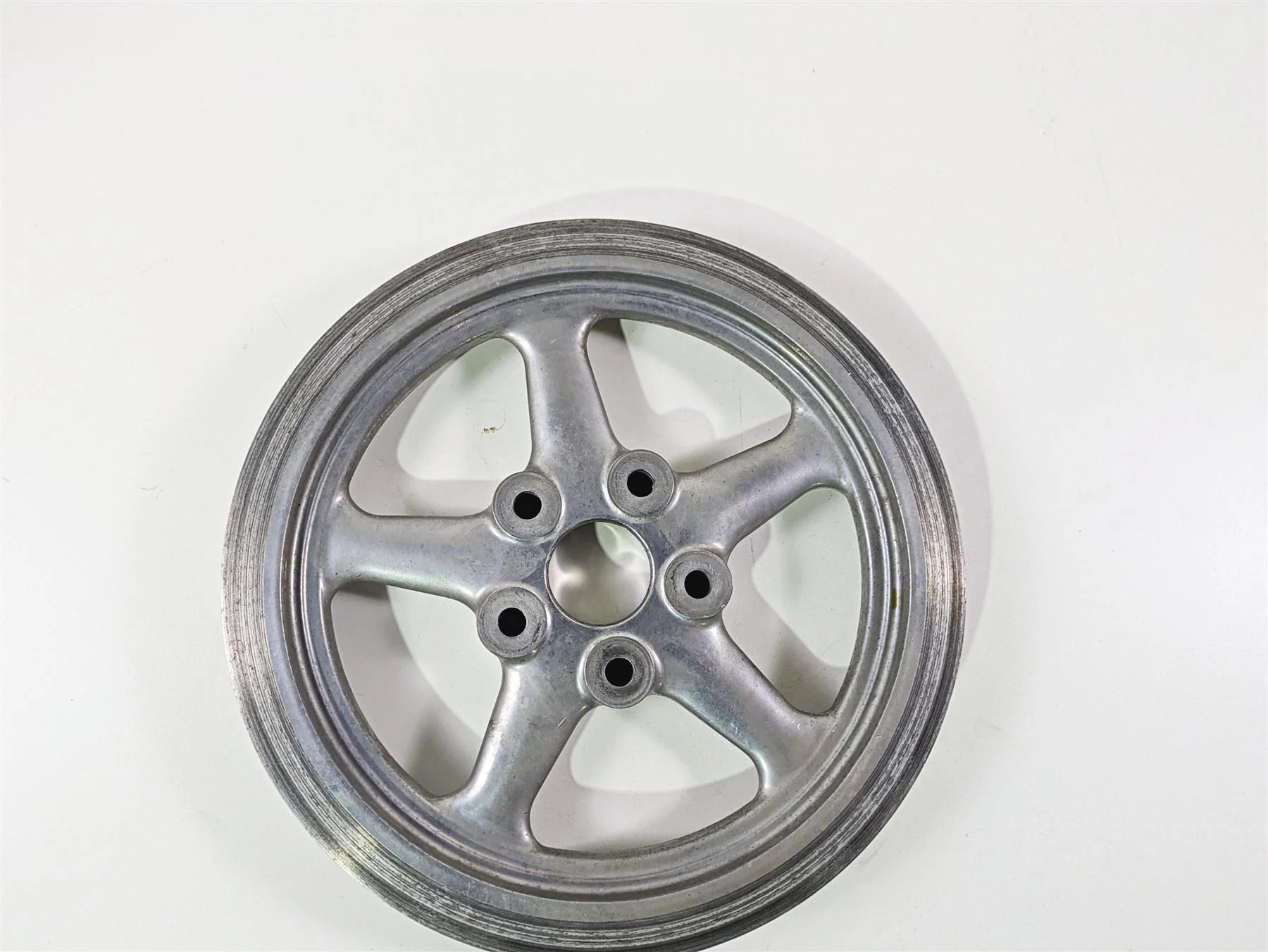 2008 Harley FXCWC Softail Rocker Rear Drive Belt Pulley 66T 1" 40585-08 - Image 4