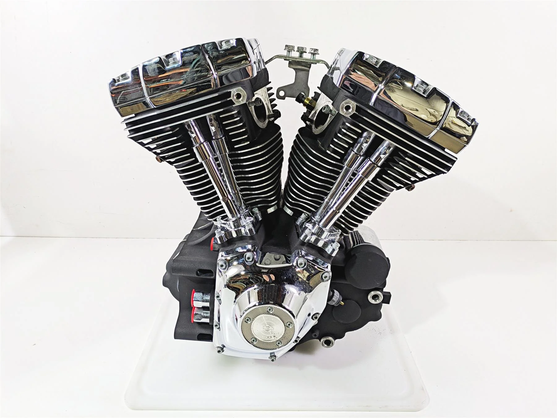 2008 Harley FXCWC Softail Rocker Running 96ci B-Engine Motor 19k -Vid 19612-15B